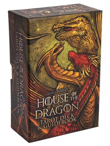 INSIGHT EDITIONS HOUSE OF THE DRAGON TAROT DECK AND GUIDEBOOK INSIGHT EDITIONS HOUSE OF THE DRAGON TAROT DECK AND GUIDEBOOK