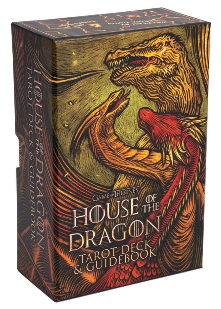 INSIGHT EDITIONS HOUSE OF THE DRAGON TAROT DECK AND GUIDEBOOK