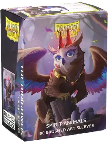 DRAGON SHIELD DRAGON SHIELD 100CT BRUSHED ART SLEEVES THE DRAGOWLIS