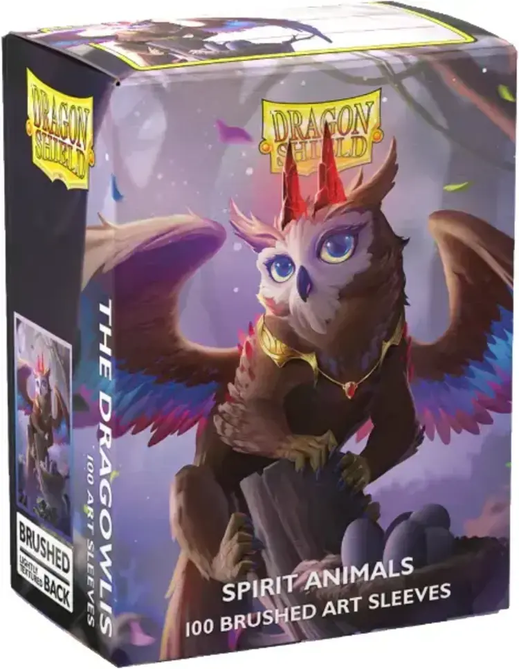 DRAGON SHIELD DRAGON SHIELD 100CT BRUSHED ART SLEEVES THE DRAGOWLIS