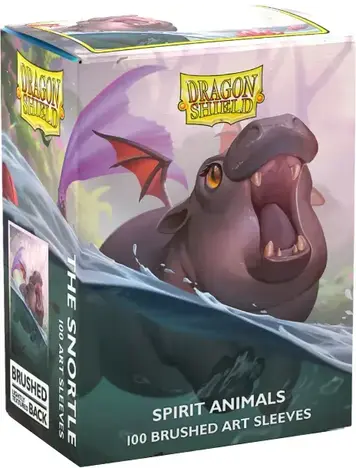 DRAGON SHIELD DRAGON SHIELD 100CT BRUSHED ART SLEEVES THE SNORTLE