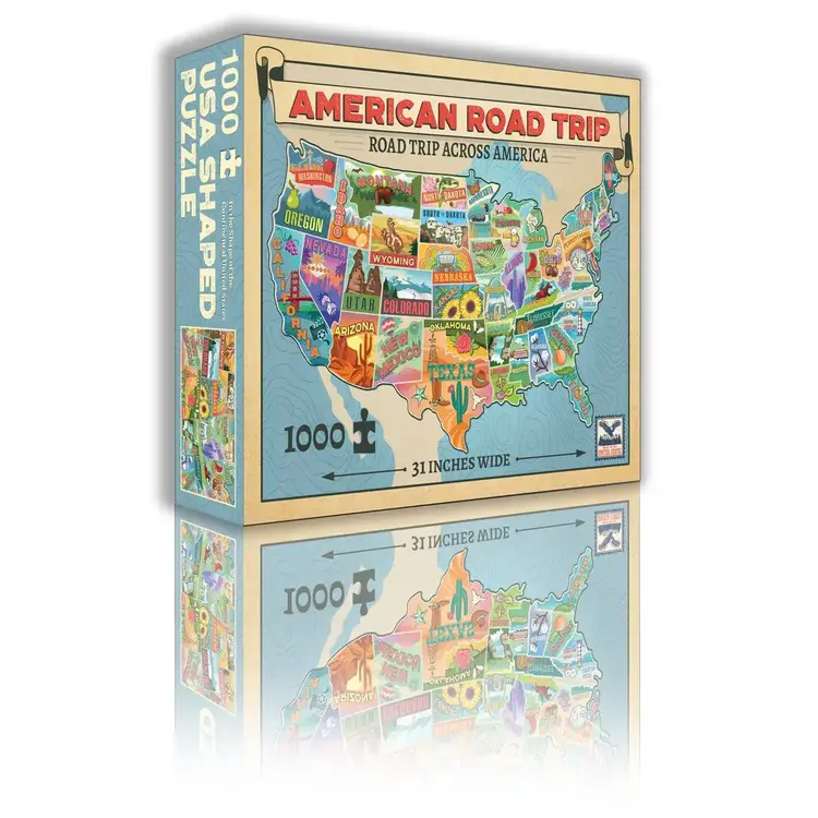 AMERICAN ROADTRIP JIGSAW PUZZLE 1000 PCS