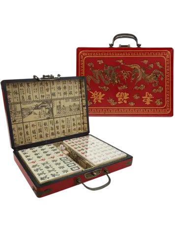 WE GAMES TRAVEL SIZE MAHJONG SET