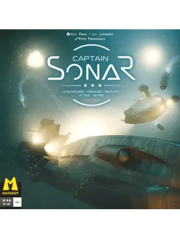 MATAGOT CAPTAIN SONAR BOARDGAME