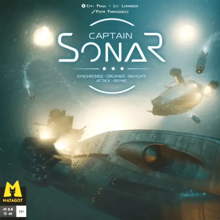 MATAGOT CAPTAIN SONAR BOARDGAME