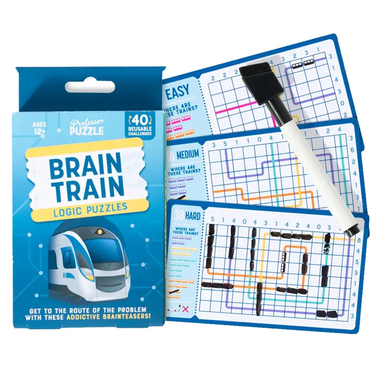 BRAIN TRAIN LOGIC PUZZLES