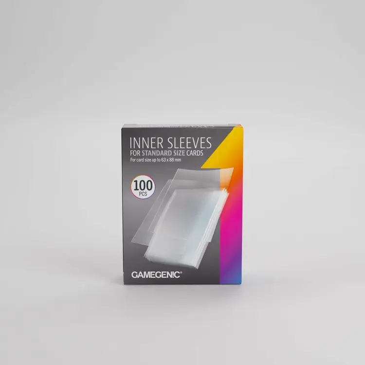 GAMEGENIC GAMEGENIC INNER SLEEVES 100CT