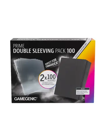 GAMEGENIC GAMEGENIC PRIME DOUBLE SLEEVING PACK 100CT