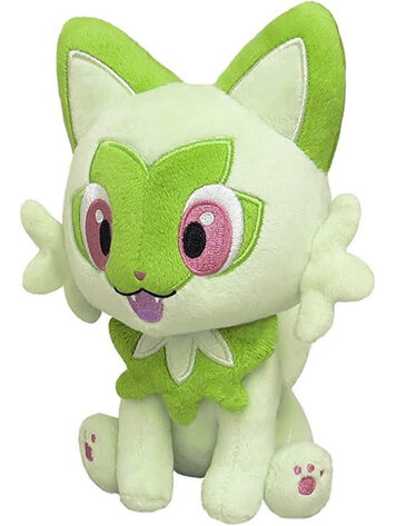 SANEI SANEI POKEMON ALL STAR COLLECTION SPRIGATITO PLUSH 6"