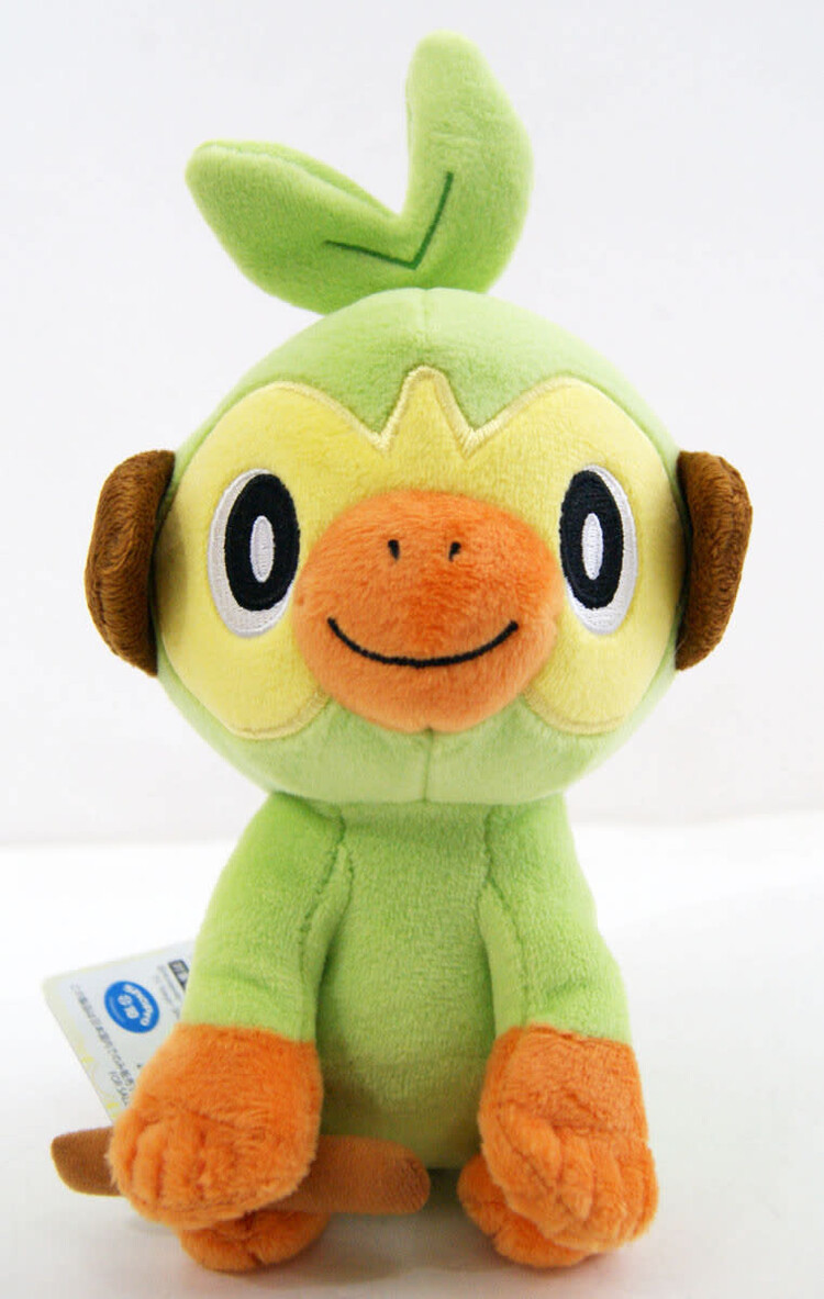 SANEI SANEI POKEMON ALL STAR COLLECTION GROOKEY PLUSH 7"