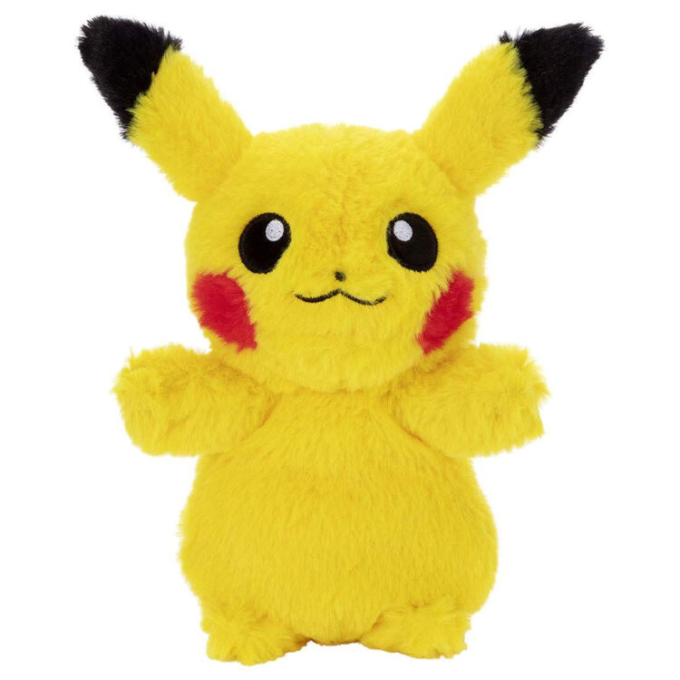 TAKARATOMY ARTS POKEMON KUTAKUTATATTA PIKACHU PLUSH 8"