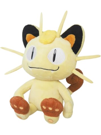 SANEI SANEI POKEMON ALL STAR COLLECTION MEOWTH PLUSH 8"