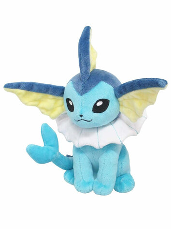 SANEI SANEI POKEMON ALL STAR COLLECTION VAPOREON PLUSH 7.5"