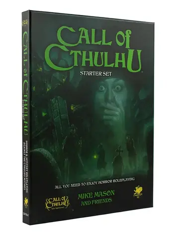 CHAOSIUM GAMES INC CALL OF CTHULHU RPG STARTER BOX SET 7TH ED