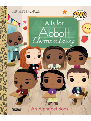 GOLDEN BOOKS FUNKO POP A IS FOR ABBOTT ELEMENTARY LITTLE GOLDEN BOOK GOLDEN BOOKS FUNKO POP A IS FOR ABBOTT ELEMENTARY LITTLE GOLDEN BOOK