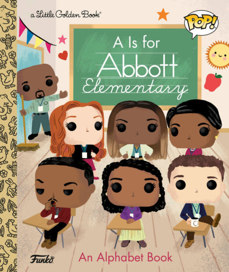 GOLDEN BOOKS FUNKO POP A IS FOR ABBOTT ELEMENTARY LITTLE GOLDEN BOOK