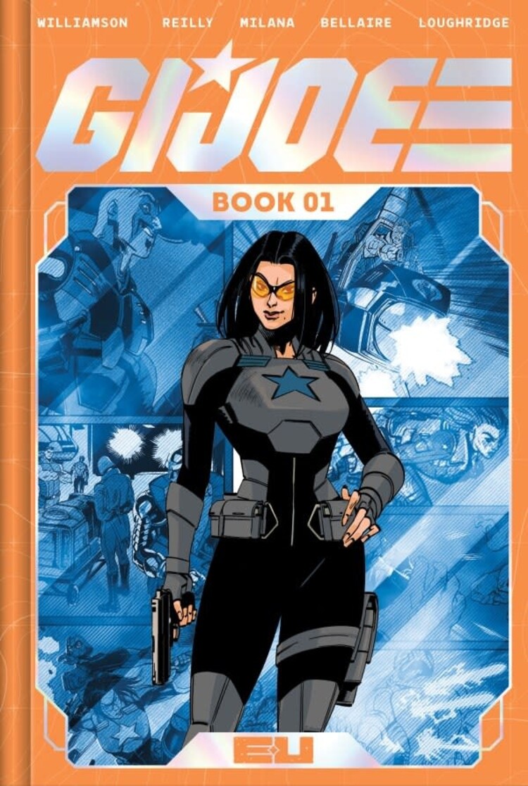 IMAGE COMICS GI JOE DLX ED HC BOOK 01 DIRECT MARKET EXCLUSIVE TOM REILLY CVR