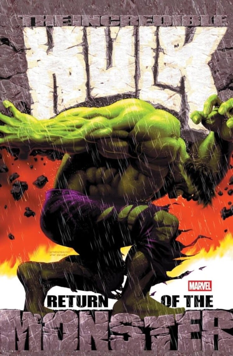 MARVEL COMICS INCREDIBLE HULK RETURN OF THE MONSTER OMNIBUS HC KAARE ANDREWS COVER