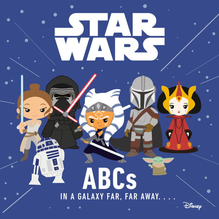 PENGUIN RANDOM HOUSE STAR WARS ABCS IN A GALAXY FAR FAR AWAY BOARD BOOK