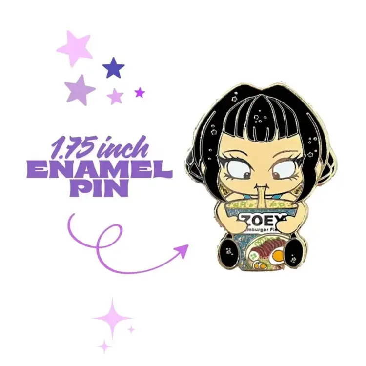 ZOEY KPOP ENAMEL PIN