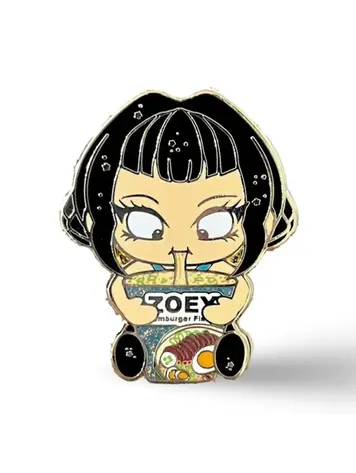 ZOEY KPOP ENAMEL PIN