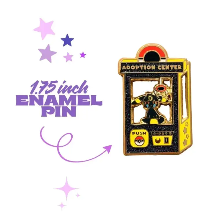 ADOPT EMBREON ENAMEL PIN