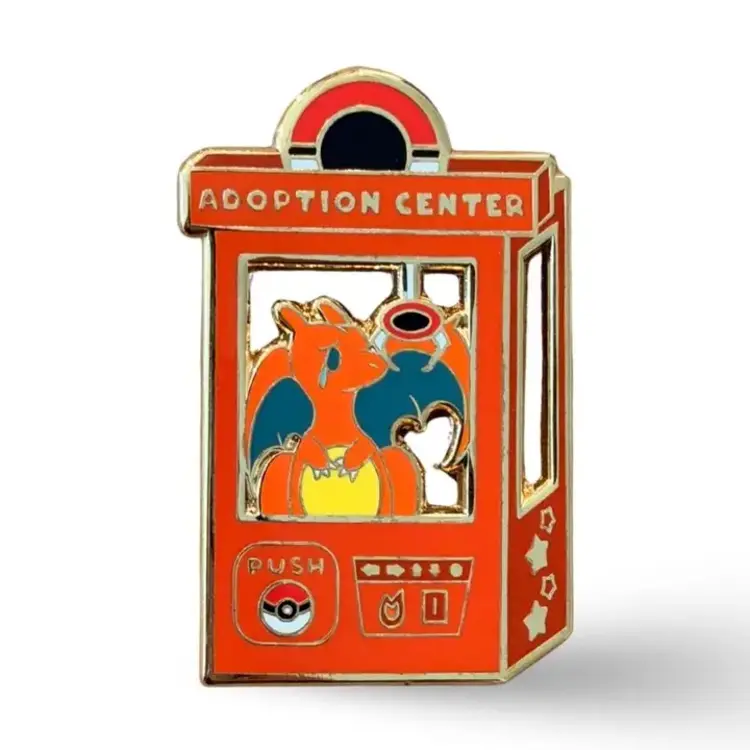 ADOPT CHARIZARD ENAMEL PIN