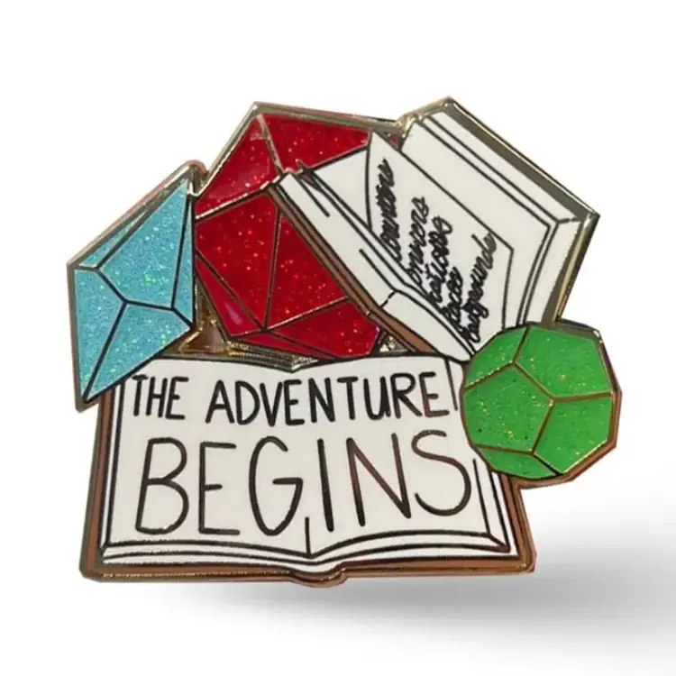 D&D ROLES DUNGEON MASTER ENAMEL PIN