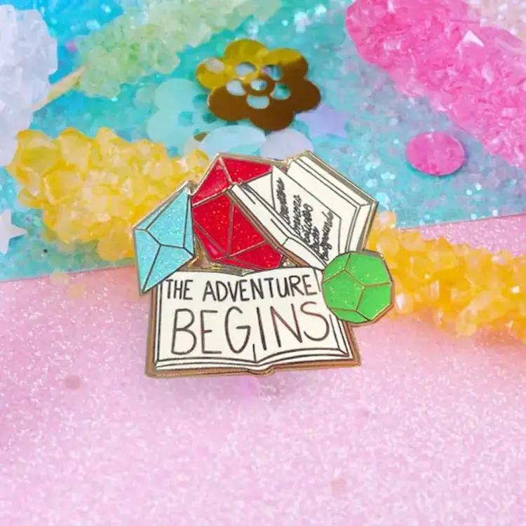 D&D ROLES DUNGEON MASTER ENAMEL PIN
