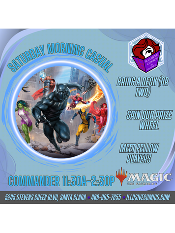 MTG SATURDAY CASUAL COMMANDER
