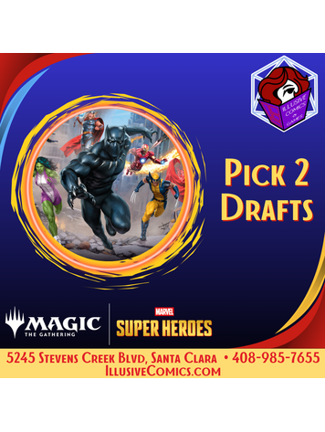 MTG MARVEL SUPER HEROES PICK 2 DRAFT