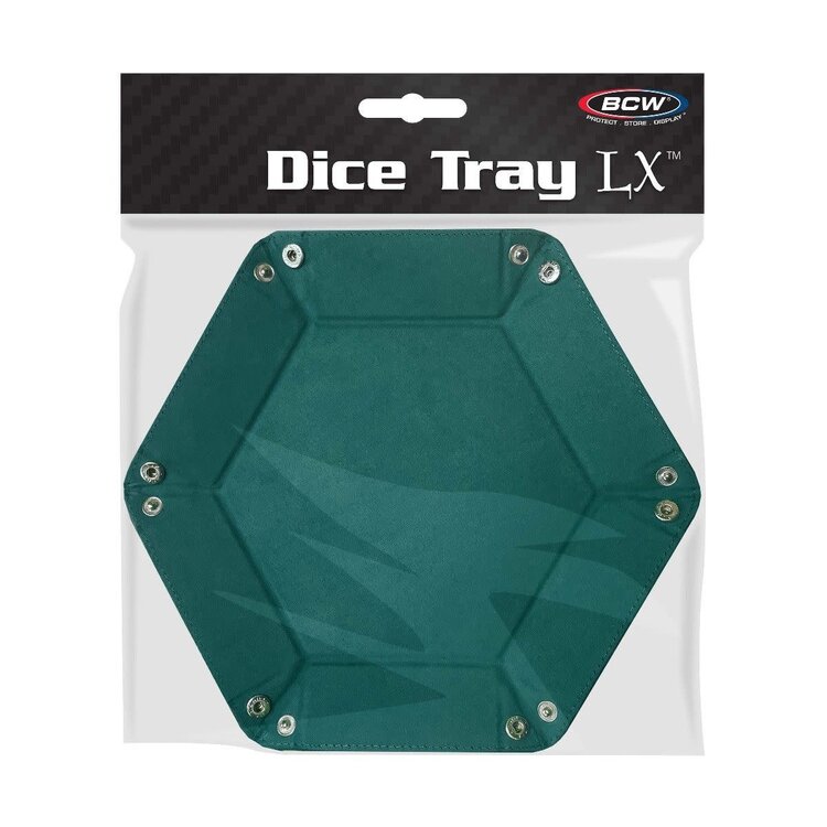 BCW BCW HEXAGONAL DICE TRAY TEAL