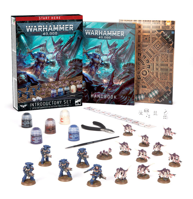 GAMES WORKSHOP WARHAMMER 40K INTRODUCTORY STARTER SET 10TH ED