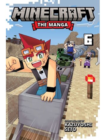 VIZ MEDIA LLC MINECRAFT THE MANGA GN VOL 06