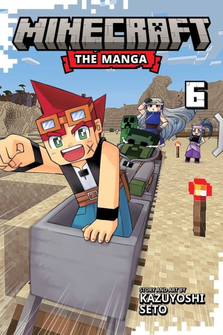 VIZ MEDIA LLC MINECRAFT THE MANGA GN VOL 06