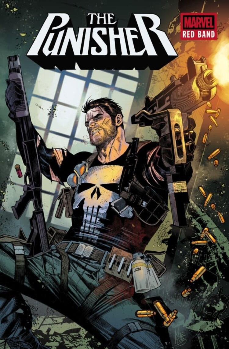 MARVEL COMICS PUNISHER RED BAND BRAIN BLEED TP