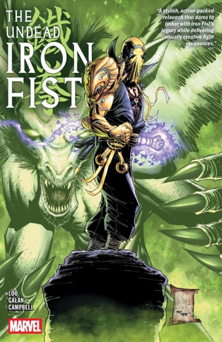 MARVEL COMICS UNDEAD IRON FIST TP