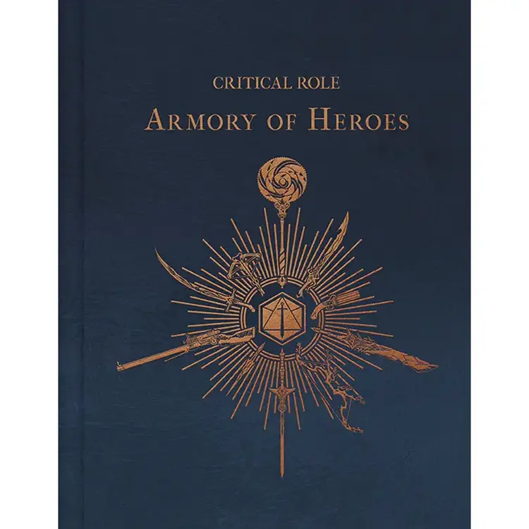 INSIGHT EDITIONS CRITICAL ROLE HC THE ARMORY OF HEROES