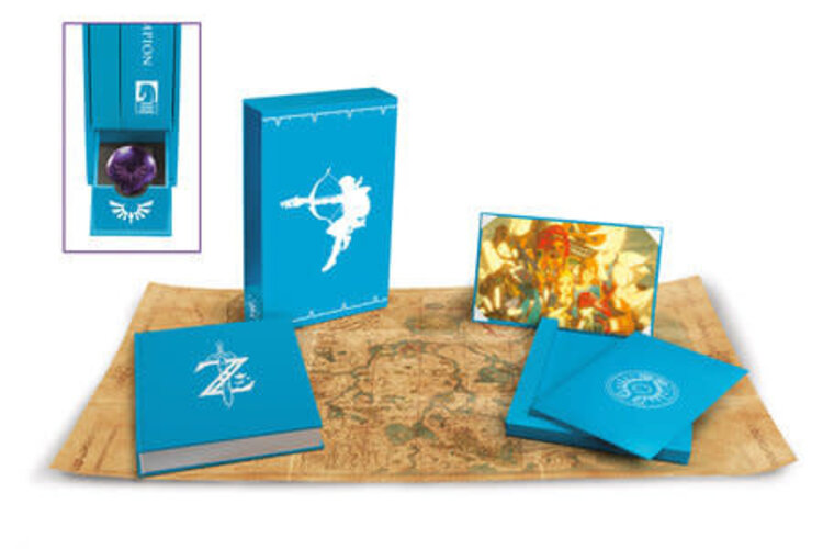 DARK HORSE COMICS LEGEND OF ZELDA BREATH THE WILD CREATING A CHAMPION HEROS EDITION HC SLIPCASE