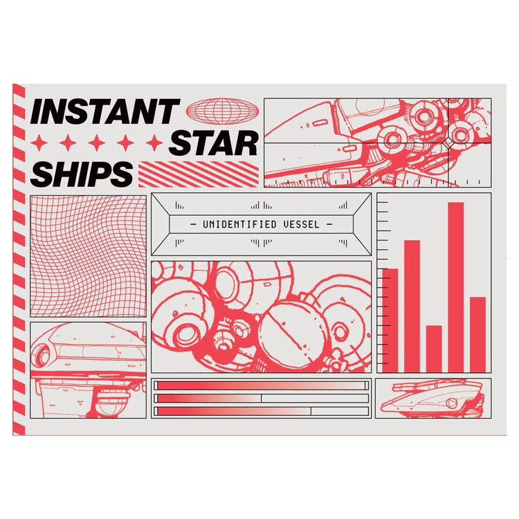 INSTANT STAR SHIPS CARD DECK