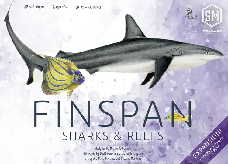 STONEMAIER GAMES FINSPAN SHARKS AND REEFS