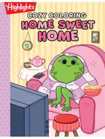 COZY COLORINGBOOK HOME SWEET HOME