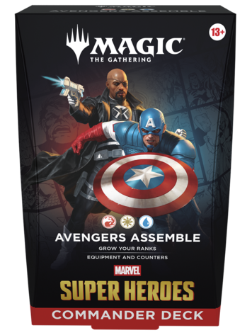 MTG MARVEL SUPER HEROES COMMANDER DECK AVENGERS ASSEMBLE