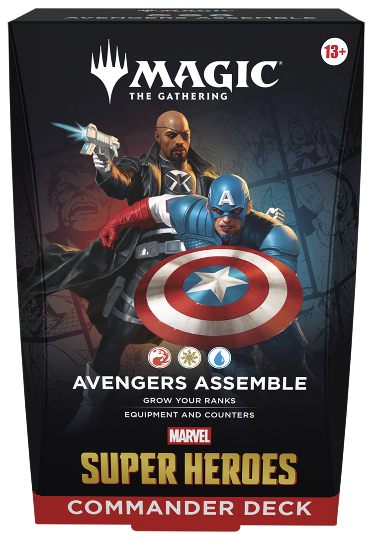 MTG MARVEL SUPER HEROES COMMANDER DECK AVENGERS ASSEMBLE
