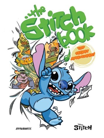 DYNAMITE STITCH BOOK TOP SECRET ADVENTURES HC DYNAMITE STITCH BOOK TOP SECRET ADVENTURES HC