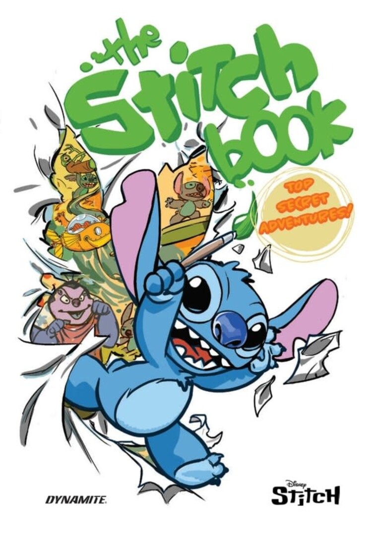DYNAMITE STITCH BOOK TOP SECRET ADVENTURES HC
