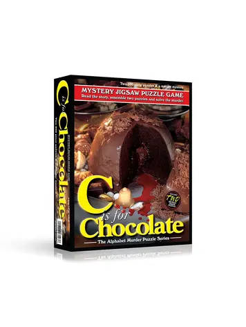C IS FOR CHOCOLATE ALPHABET MYSTERY JIGSAW PUZZLES