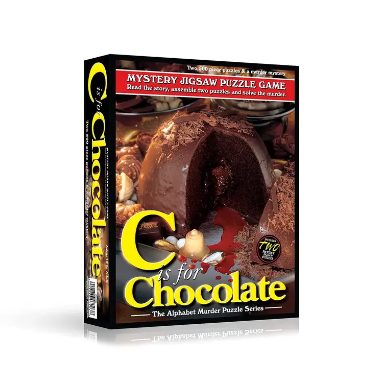 C IS FOR CHOCOLATE ALPHABET MYSTERY JIGSAW PUZZLES