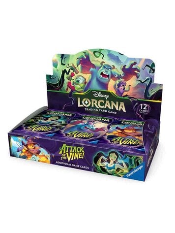 RAVENSBURGER LORCANA TCG ATTACK OF THE VINE BOOSTER BOX PREORDER