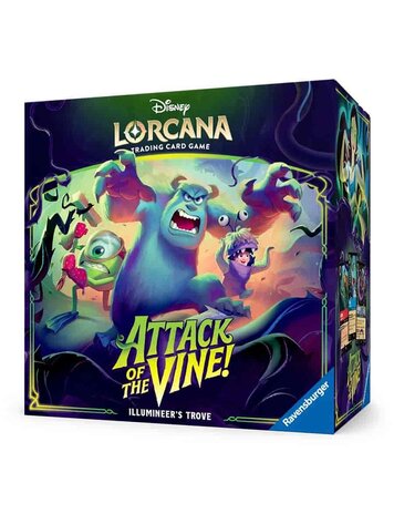 RAVENSBURGER LORCANA TCG ATTACK OF THE VINE ILLUMINEER'S TROVE PREORDER
